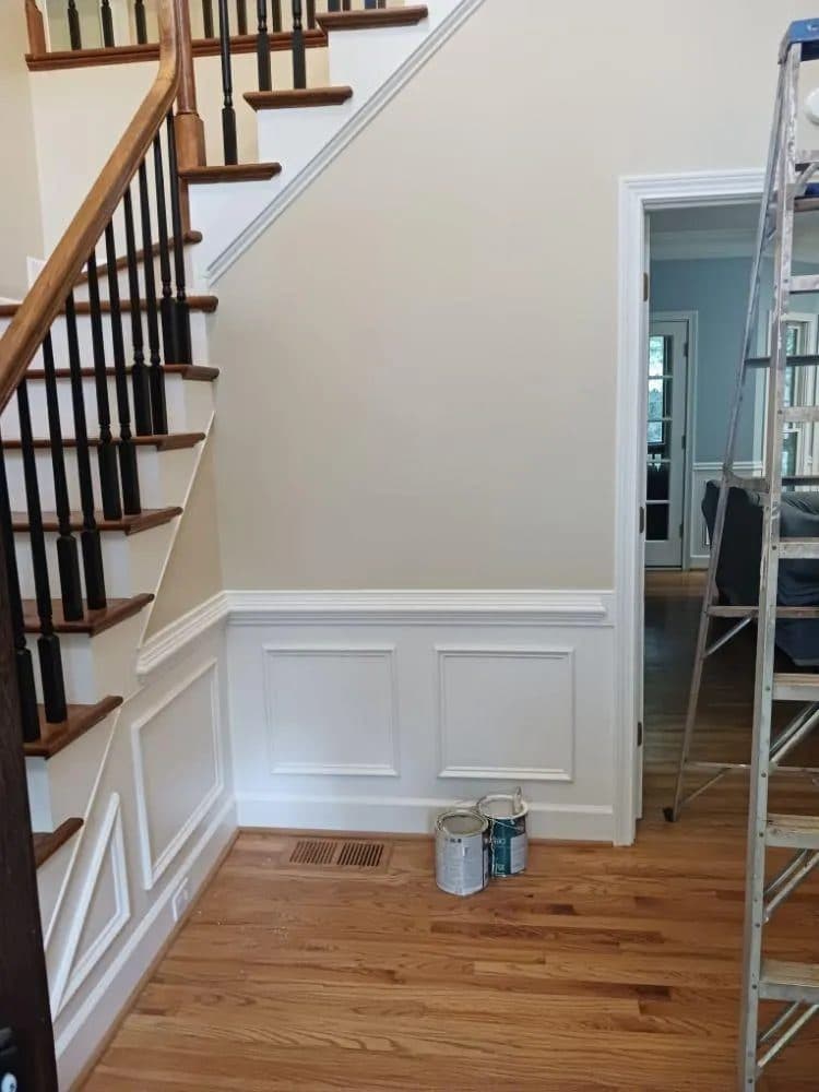 Pintura interior — Antes